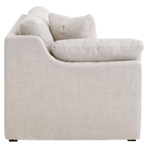 Essentials for Living Stitch & Hand - Upholstery Lena Modular Slope Arm Slipcover 2-Seat Left Arm Sofa 6603-2S1LA.BISQ