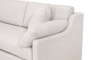 Essentials for Living Stitch & Hand - Upholstery Lena Modular Slope Arm Slipcover 2-Seat Right Arm Sofa 6603-2S1RA.BISQ