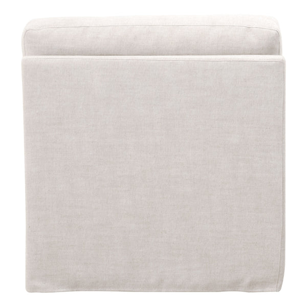 Essentials for Living Stitch & Hand - Upholstery Lena Modular Slope Arm Slipcover 1-Seat Armless Chair 6603-1S.BISQ