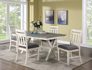 Vilo Home Lido Bay 2-Tone 5 Piece Dining Set VH6000-5PC VH6000-5PC