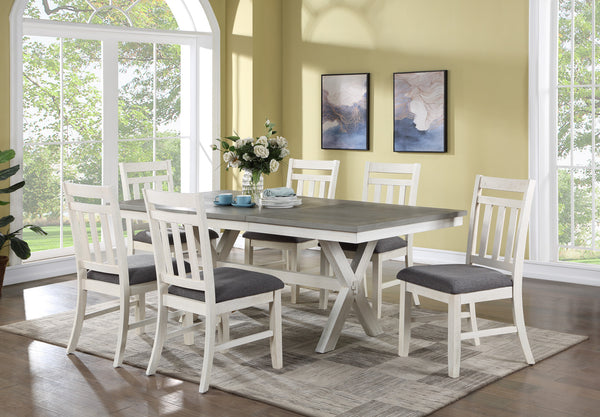 Vilo Home Lido Bay 2-Tone 7 Piece Dining Set VH6000-7PC VH6000-7PC