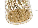 Bethel Gold LED Floor Lamp in Stainless Steel