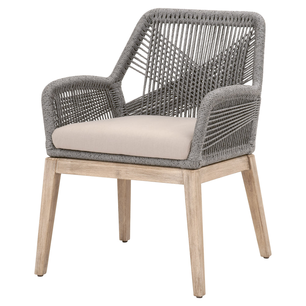 Essentials for Living Woven Loom Arm Chair - Set of 2 6809KD.PLA/FLGRY/NG