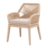 Essentials for Living Woven Loom Arm Chair - Set of 2 6809KD.SND/FLGRY/NG