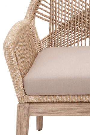 Essentials for Living Woven Loom Arm Chair - Set of 2 6809KD.SND/FLGRY/NG