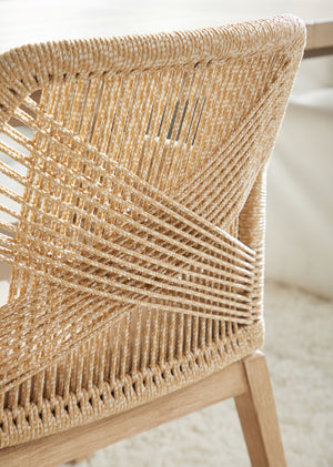 Essentials for Living Woven Loom Arm Chair - Set of 2 6809KD.SND/FLGRY/NG