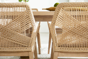 Essentials for Living Woven Loom Arm Chair - Set of 2 6809KD.SND/FLGRY/NG
