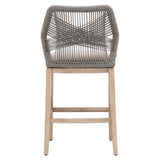 Essentials for Living Woven Loom Barstool 6808BS.PLA/LGRY/NG