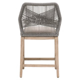 Essentials for Living Woven Loom Counter Stool 6808CS.PLA/LGRY/NG