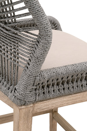 Essentials for Living Woven Loom Counter Stool 6808CS.PLA/LGRY/NG