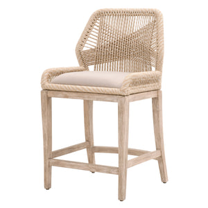 Essentials for Living Woven Loom Counter Stool 6808CS.SND/LGRY/NG