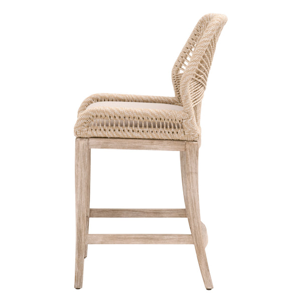 Essentials for Living Woven Loom Counter Stool 6808CS.SND/LGRY/NG