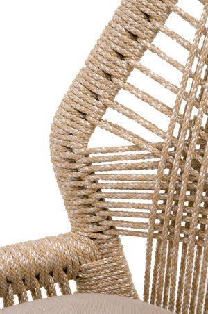 Essentials for Living Woven Loom Counter Stool 6808CS.SND/LGRY/NG