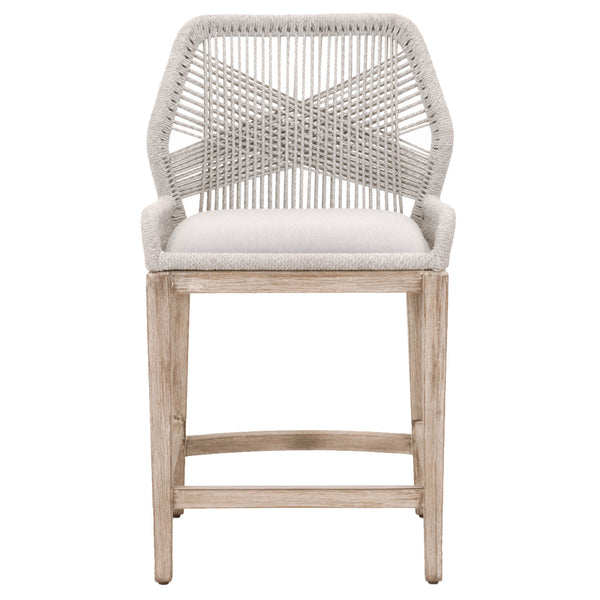 Essentials for Living Woven Loom Counter Stool 6808CS.WTA/PUM/NG