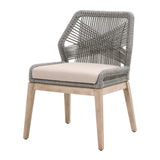 Essentials for Living Woven Loom Dining Chair - Set of 2 6808KD.PLA/FLGRY/NG