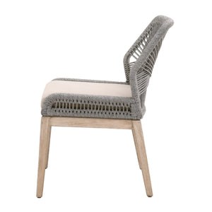 Essentials for Living Woven Loom Dining Chair - Set of 2 6808KD.PLA/FLGRY/NG