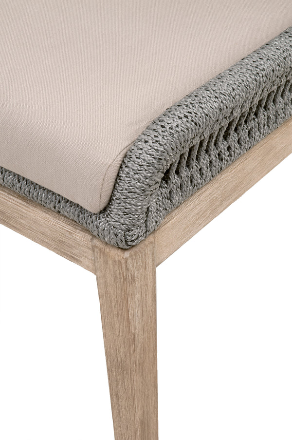 Essentials for Living Woven Loom Dining Chair - Set of 2 6808KD.PLA/FLGRY/NG