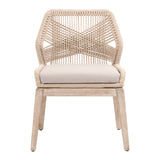 Essentials for Living Woven Loom Dining Chair - Set of 2 6808KD.SND/FLGRY/NG