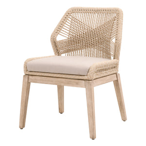 Essentials for Living Woven Loom Dining Chair - Set of 2 6808KD.SND/FLGRY/NG