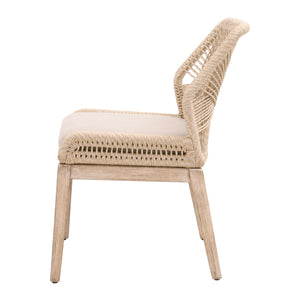 Essentials for Living Woven Loom Dining Chair - Set of 2 6808KD.SND/FLGRY/NG