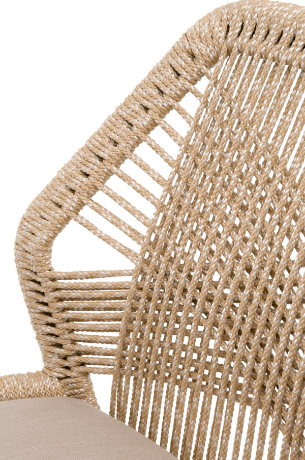 Essentials for Living Woven Loom Dining Chair - Set of 2 6808KD.SND/FLGRY/NG