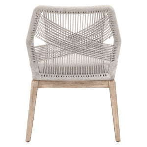 Essentials for Living Woven Loom Dining Chair - Set of 2 6808KD.WTA/FPUM/NG
