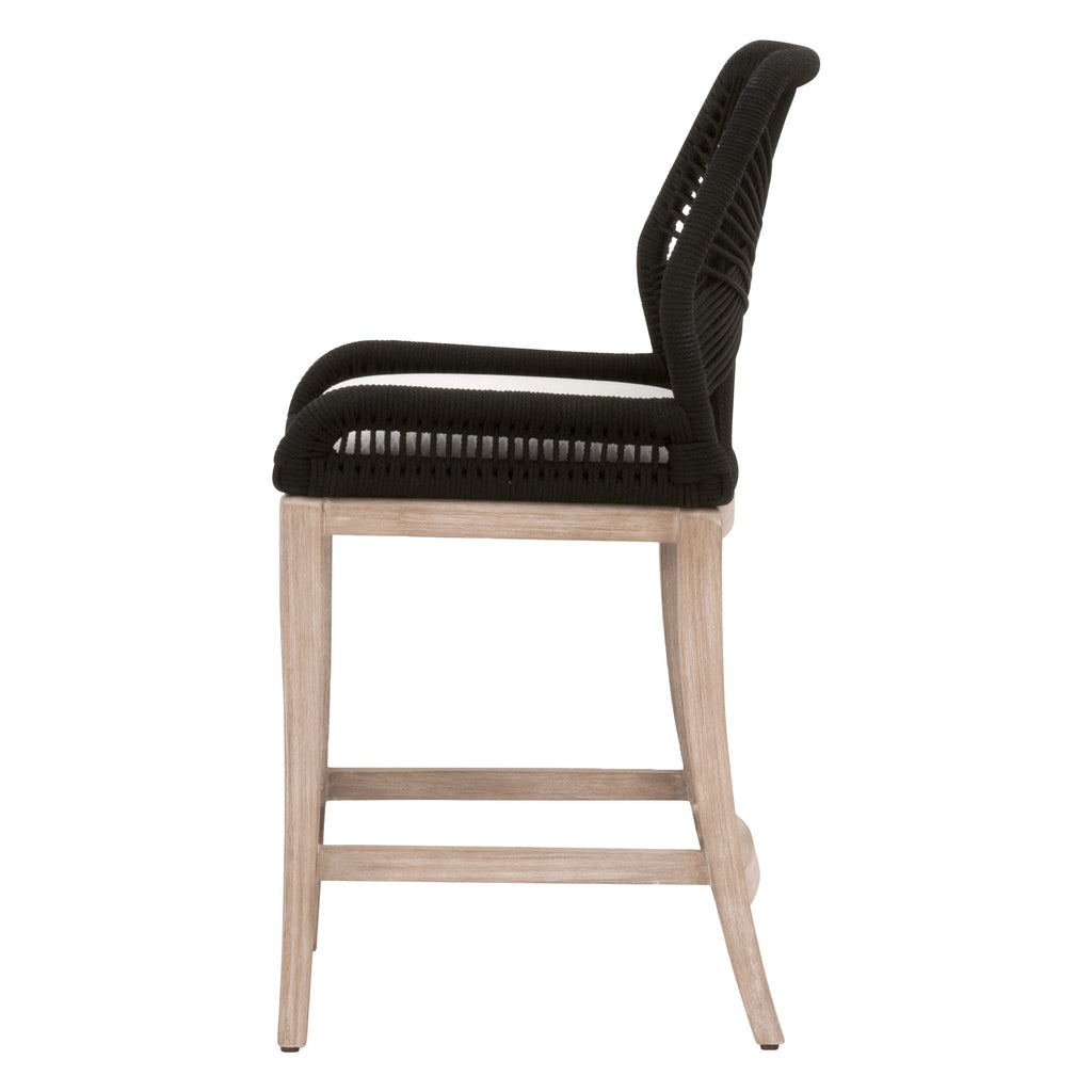 Essentials for Living Loom Limited Edition Counter Stool 6808CS.BLK/WHT/NG