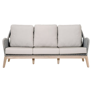 Essentials for Living Woven Loom Outdoor 79" Sofa 6817-3.PLA/SG/GT