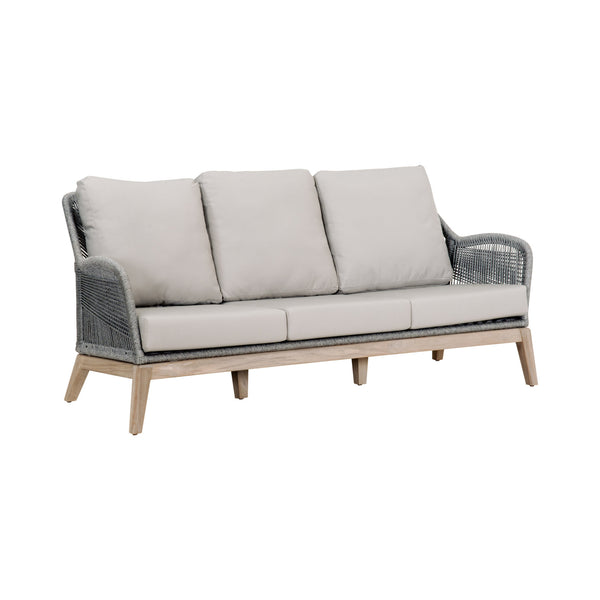 Essentials for Living Woven Loom Outdoor 79" Sofa 6817-3.PLA/SG/GT