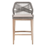 Essentials for Living Woven Loom Outdoor Barstool 6808BS.PLA-R/SG/GT