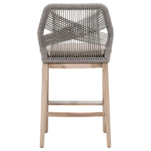 Essentials for Living Woven Loom Outdoor Barstool 6808BS.PLA-R/SG/GT