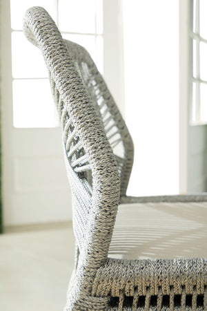 Essentials for Living Woven Loom Outdoor Barstool 6808BS.PLA-R/SG/GT