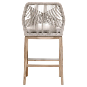 Essentials for Living Woven Loom Outdoor Barstool 6808BS.WTA/PUM/GT