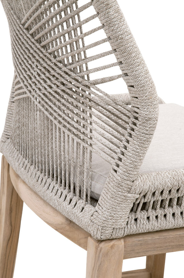 Essentials for Living Woven Loom Outdoor Barstool 6808BS.WTA/PUM/GT