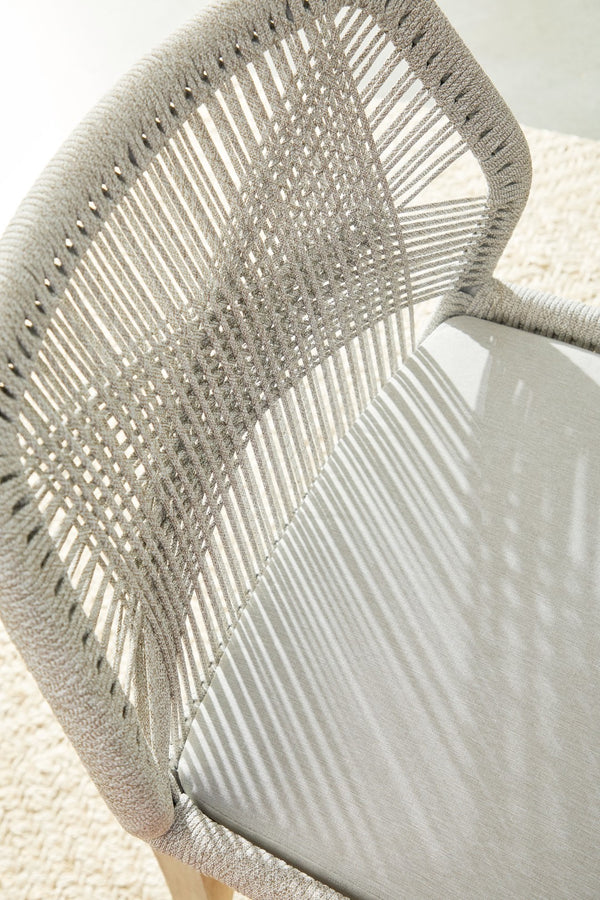 Essentials for Living Woven Loom Outdoor Barstool 6808BS.WTA/PUM/GT