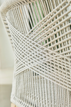 Essentials for Living Woven Loom Outdoor Barstool 6808BS.WTA/PUM/GT