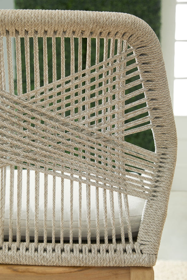 Essentials for Living Woven Loom Outdoor Barstool 6808BS.WTA/PUM/GT