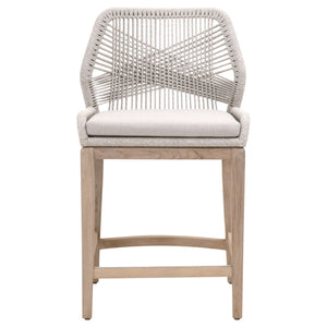 Essentials for Living Woven Loom Outdoor Counter Stool 6808CS.WTA/PUM/GT