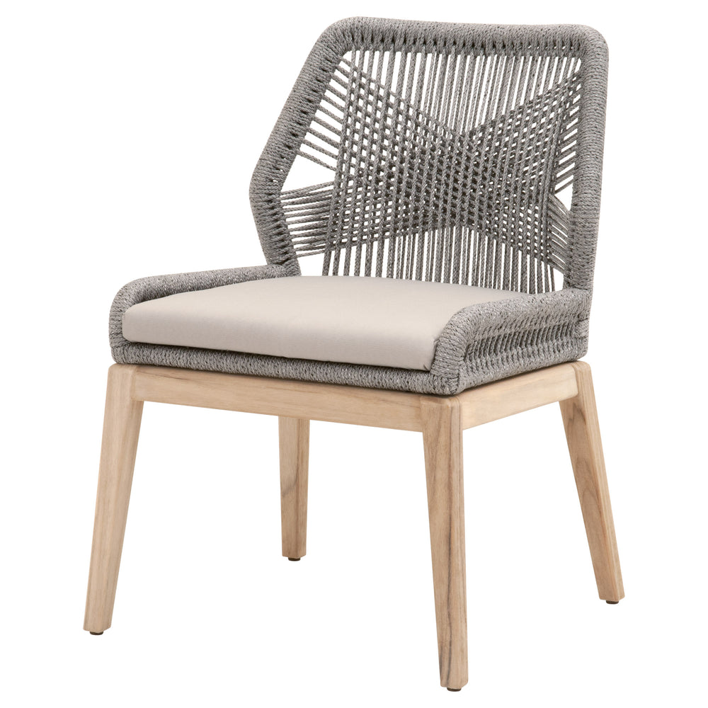 Essentials for Living Woven Loom Outdoor Dining Chair - Set of 2 6808KD.PLA-R/SG/GT