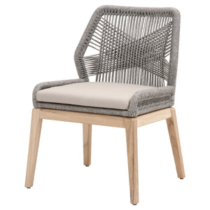 Essentials for Living Woven Loom Outdoor Dining Chair - Set of 2 6808KD.PLA-R/SG/GT