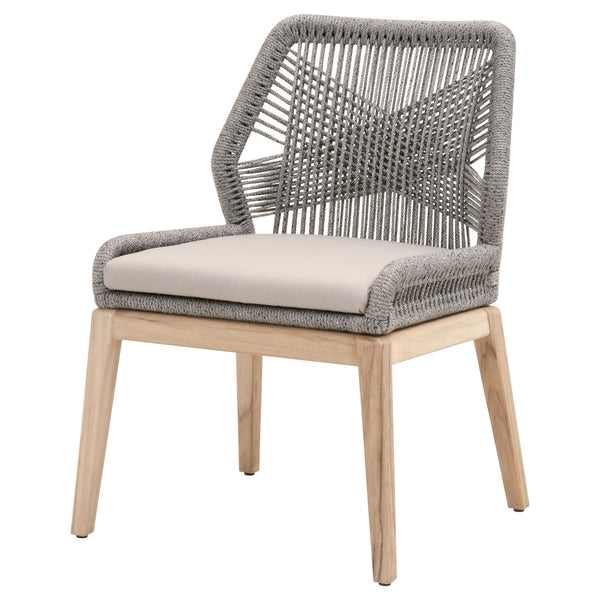Essentials for Living Woven Loom Outdoor Dining Chair - Set of 2 6808KD.PLA-R/SG/GT