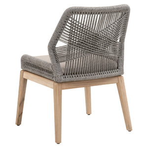 Essentials for Living Woven Loom Outdoor Dining Chair - Set of 2 6808KD.PLA-R/SG/GT