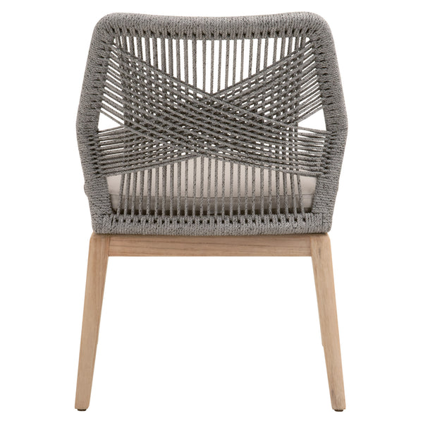 Essentials for Living Woven Loom Outdoor Dining Chair - Set of 2 6808KD.PLA-R/SG/GT