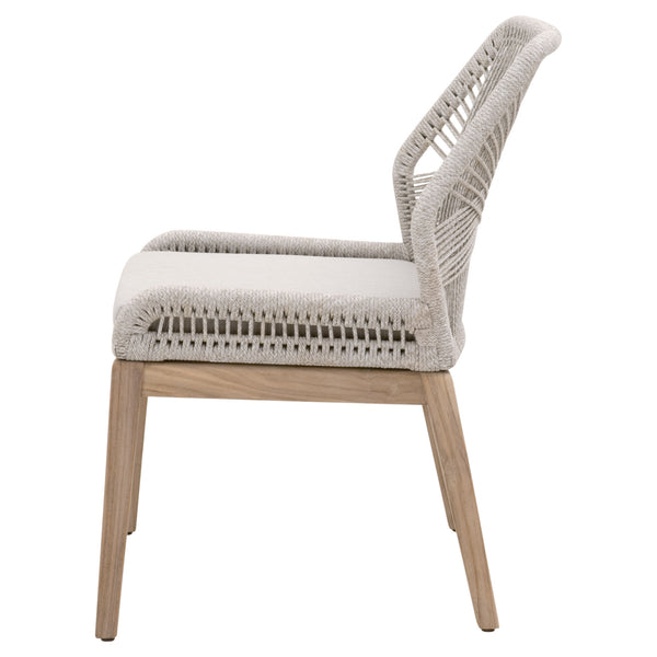 Essentials for Living Woven Loom Outdoor Dining Chair - Set of 2 6808KD.WTA/PUM/GT