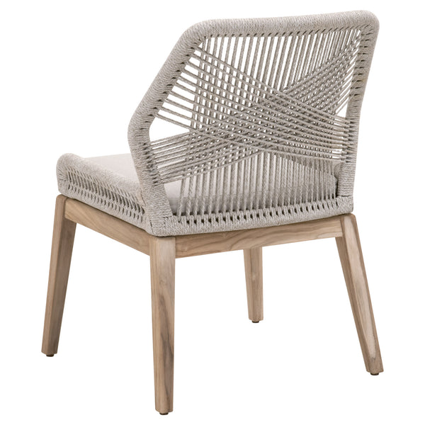 Essentials for Living Woven Loom Outdoor Dining Chair - Set of 2 6808KD.WTA/PUM/GT