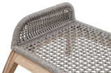 Essentials for Living Woven Loom Outdoor Footstool 6817FS.PLA-R/SG/GT