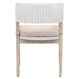 Essentials for Living Woven Lucia Arm Chair 6810.WTR/LGRY/NG