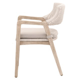 Essentials for Living Woven Lucia Arm Chair 6810.WW/LGRY/NG
