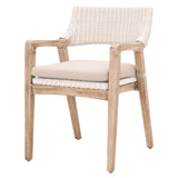 Essentials for Living Woven Lucia Arm Chair 6810.WW/LGRY/NG
