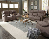 Southern Motion Safe Bet 757-61P,78P Transitional  Power Headrest Reclining Sofa and Loveseat 757-61P,78P 299-09